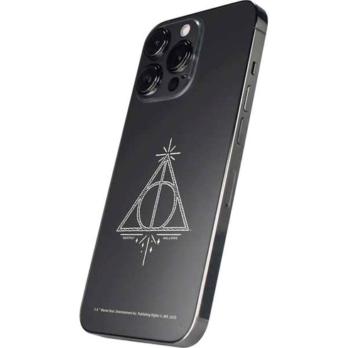 Wizarding Worlds Harry Potter Deathly Hallows Symbol iPhone 14 Pro Skin